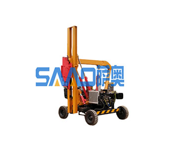 高速公路護(hù)欄打樁機